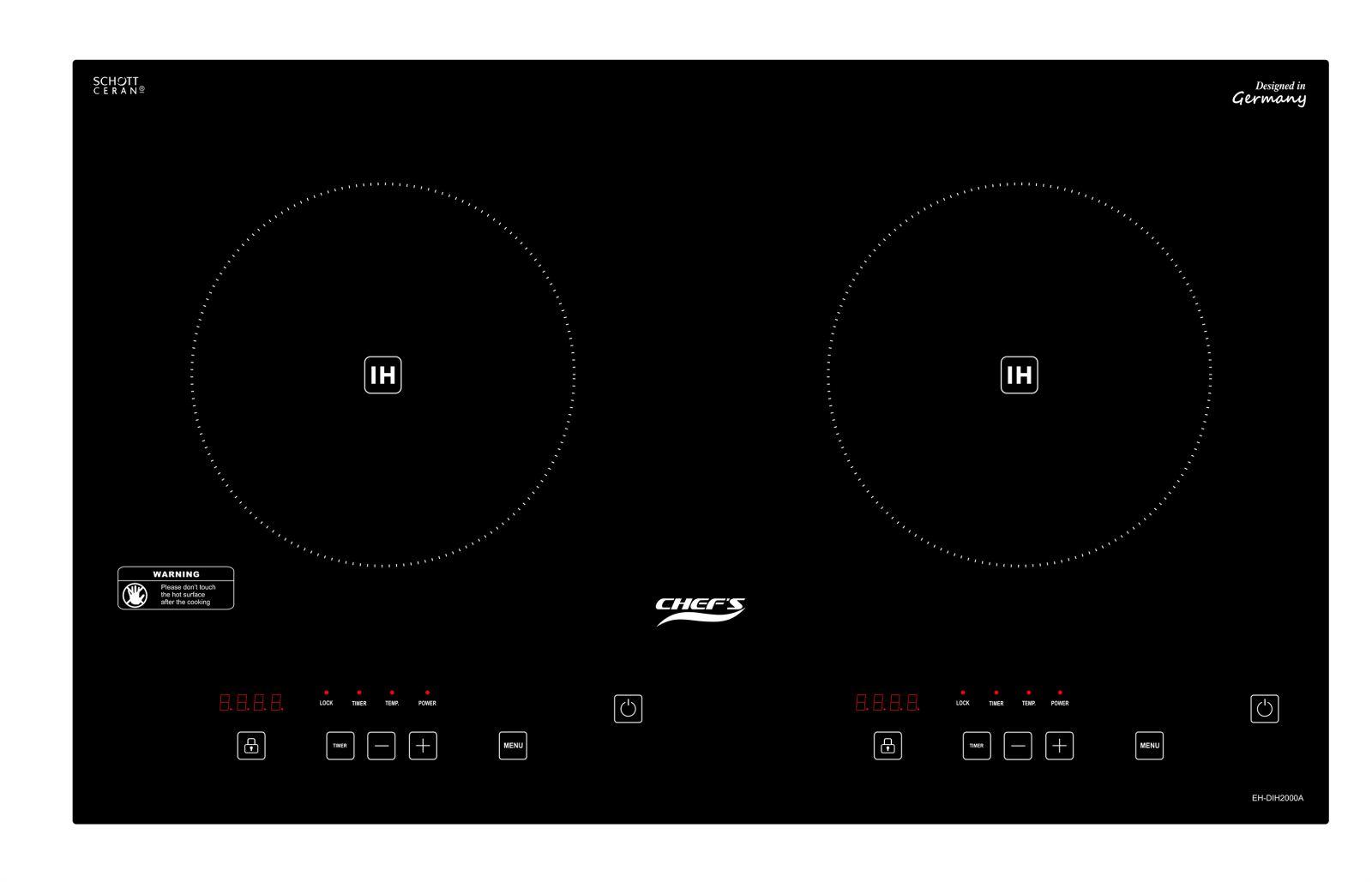 bếp từ chefs eh-dih2000a
